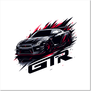 Nissan GTR R34 Posters and Art